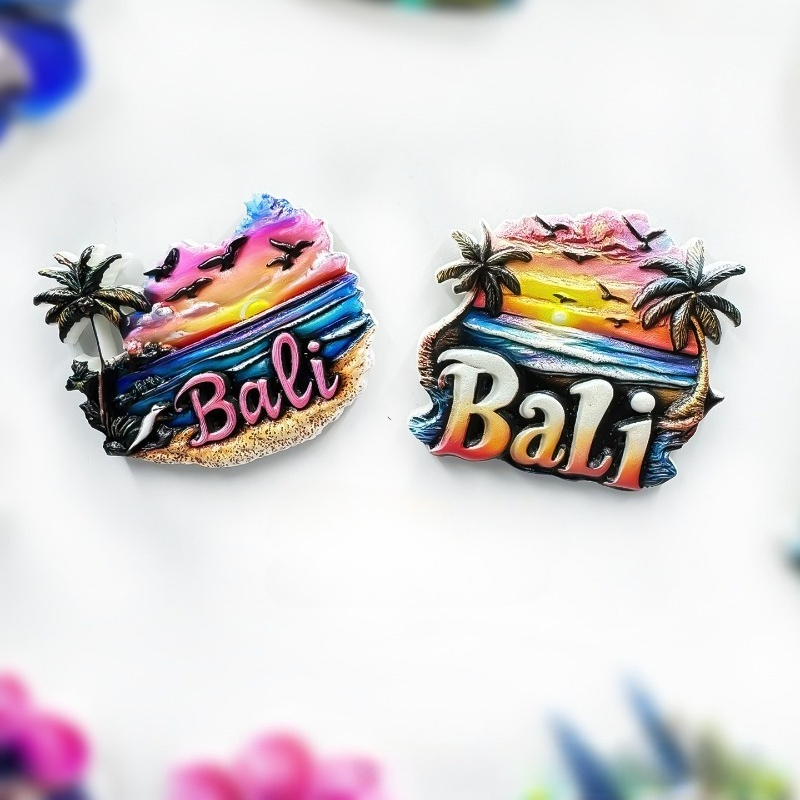 Car Accessories Bali - Bali Tourism Souvenirs Refrigerator Stickers Featured