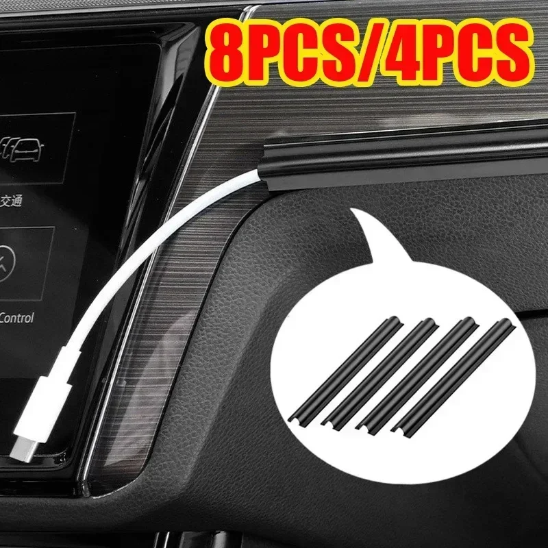 4/8PCS Car Interior Cable Line - Car Cable Organizer avaliação e preço
