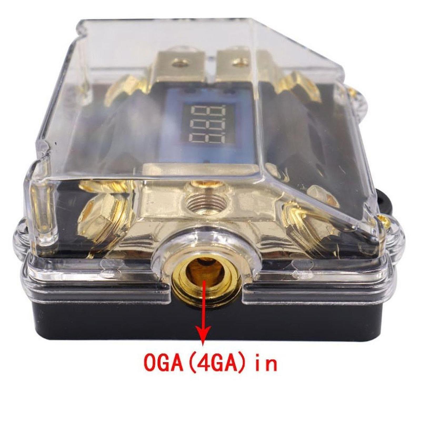 Fuse Holder Digital LED Voltag - Car Accessories Sound System avaliação e preço