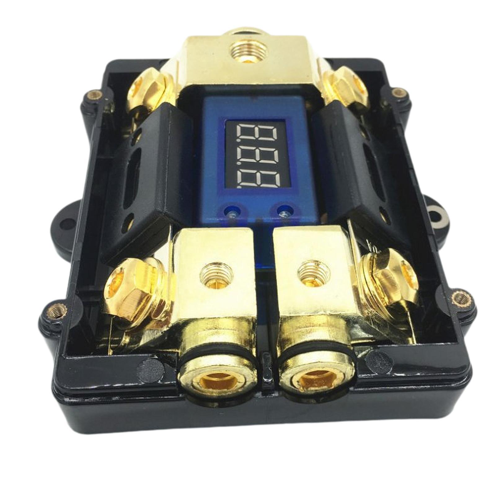 Fuse Holder Digital LED Voltag - Car Accessories Sound System avaliação e preço