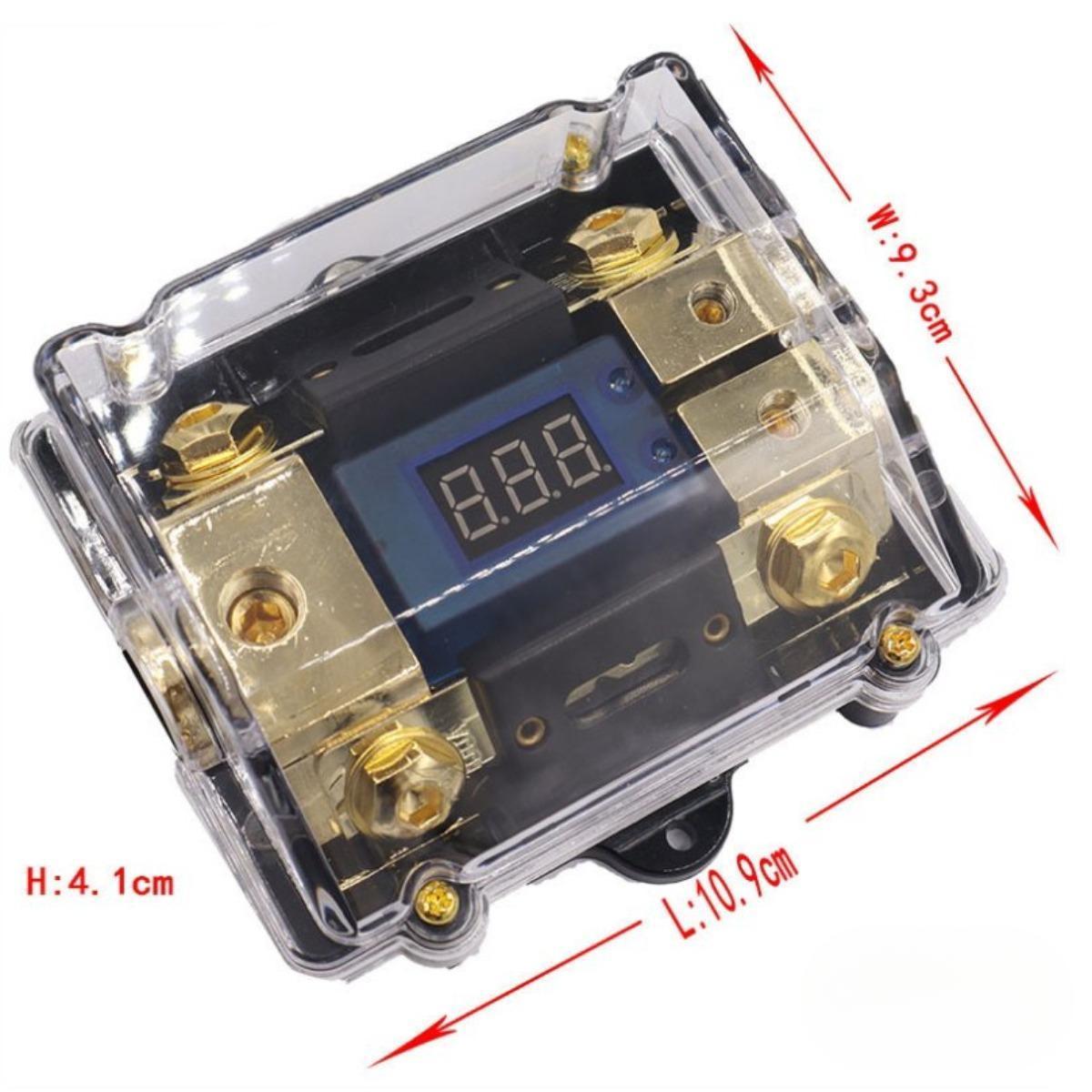 Fuse Holder Digital LED Voltag - Car Accessories Sound System avaliação e preço