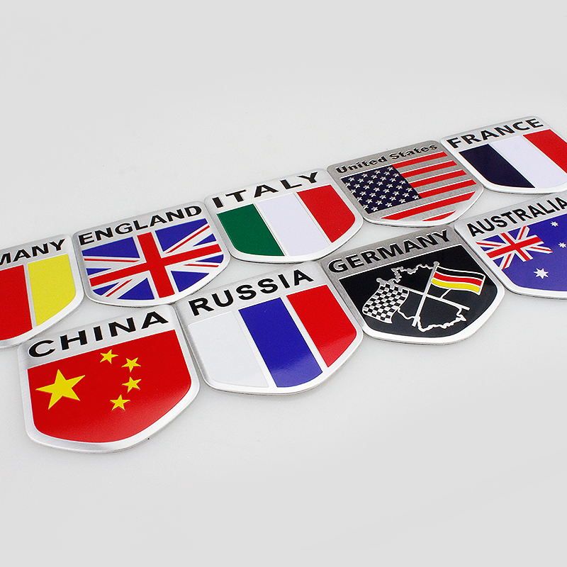 Window Decals Flags Badge Car  - Car Accessories Uk avaliação e preço