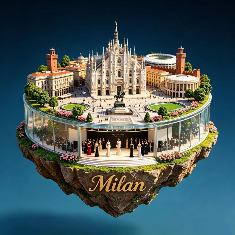 Italy Milan Fridge Magnets Met - Car Accessories Bali avaliação e preço
