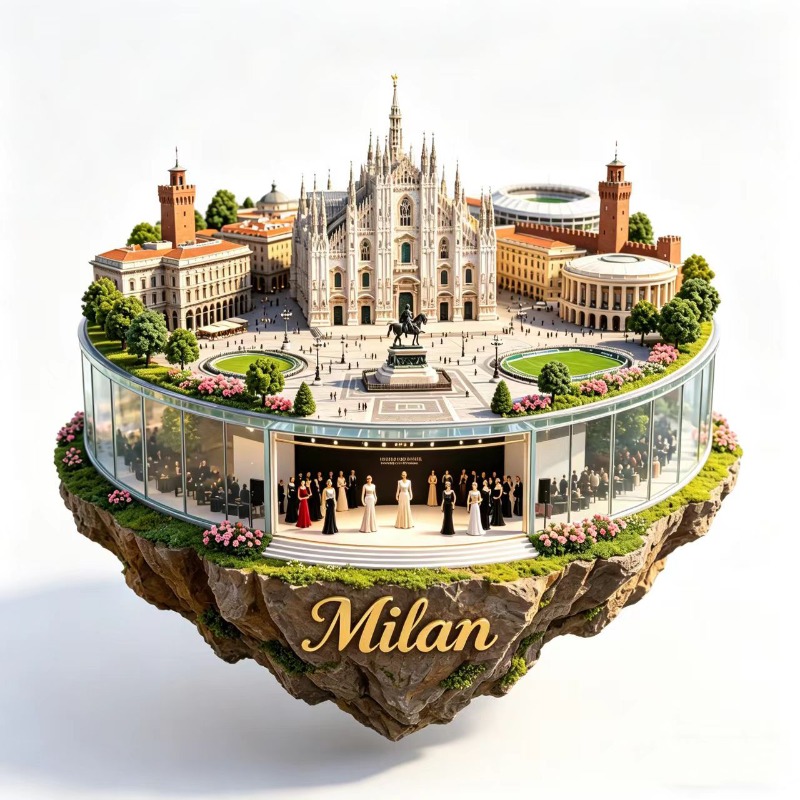 Italy Milan Fridge Magnets Met - Car Accessories Bali avaliação e preço