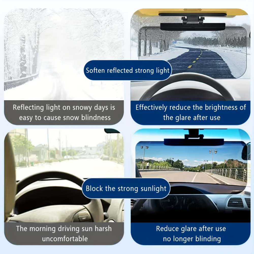 Car Sun Visor Goggle Driver's  - Car Accessories For Night Driving avaliação e preço
