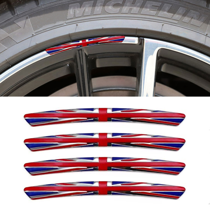 4Pcs Car Aluminum Alloy Wheel  - Car Accessories Uk avaliação e preço