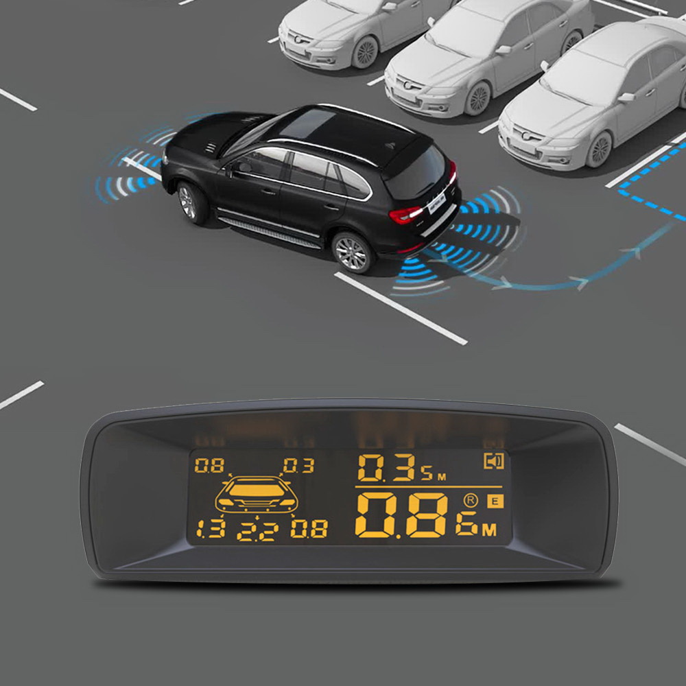 Vehicle Car 8 Parking Sensors  - Car Accessories Near Me avaliação e preço