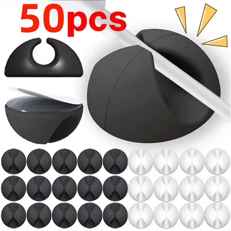 5/50Pcs Cable Clip Winder Orga - Car Cable Organizer avaliação e preço