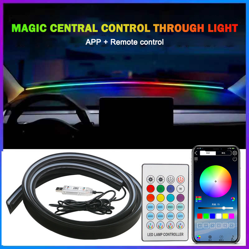 1.5M LED Car Dashboard Sealing - Car Accessories Sound System avaliação e preço