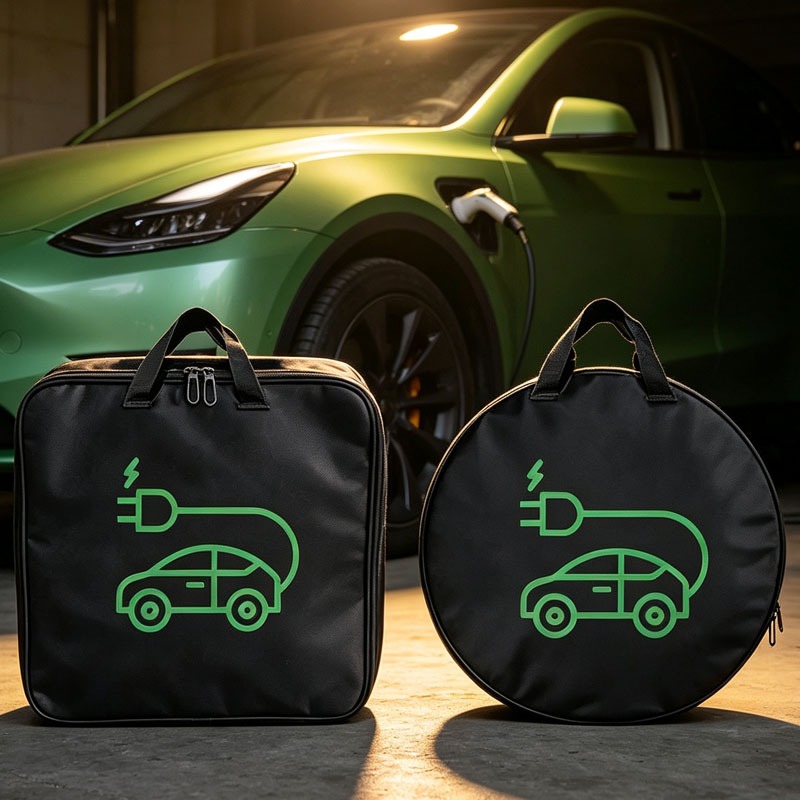 EV Car Waterproof Handled Bag  - Car Cable Organizer avaliação e preço