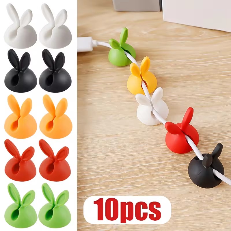 Cute Rabbit Ear Cable Manager  - Car Cable Organizer avaliação e preço