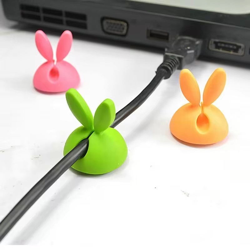 Cute Rabbit Ear Cable Manager  - Car Cable Organizer avaliação e preço