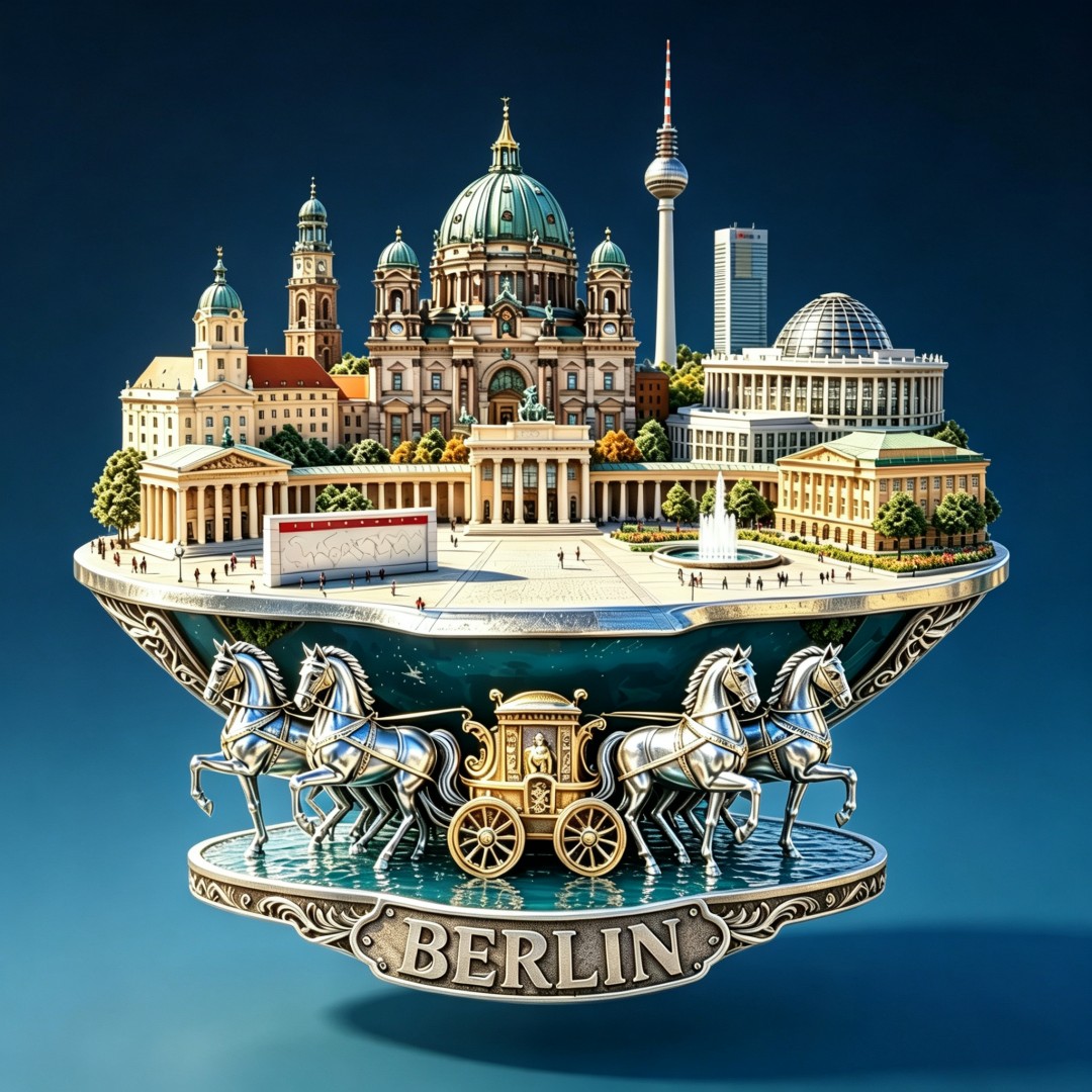 Germany Berlin Fridge Magnets  - Car Accessories Bali avaliação e preço