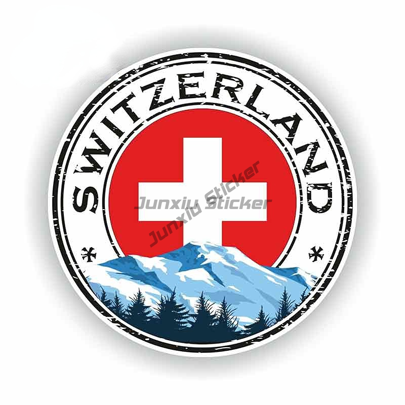 Swiss Alps Switzerland Flag St - Car Accessories Zurich avaliação e preço