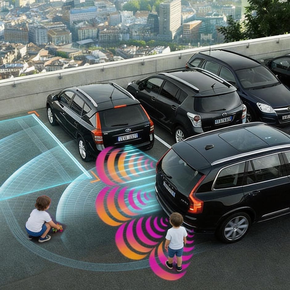 4 Parking Sensors Kit  Reverse - Car Accessories Near Me avaliação e preço
