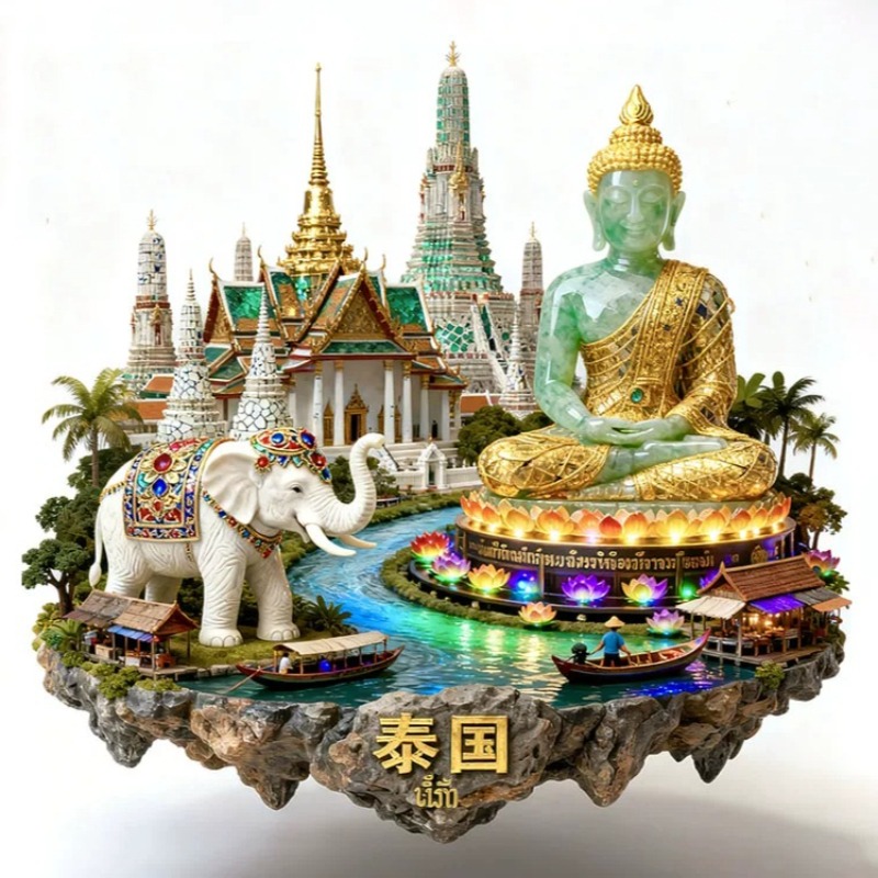 Thailand Fridge Magnets Metal  - Car Accessories Bali avaliação e preço