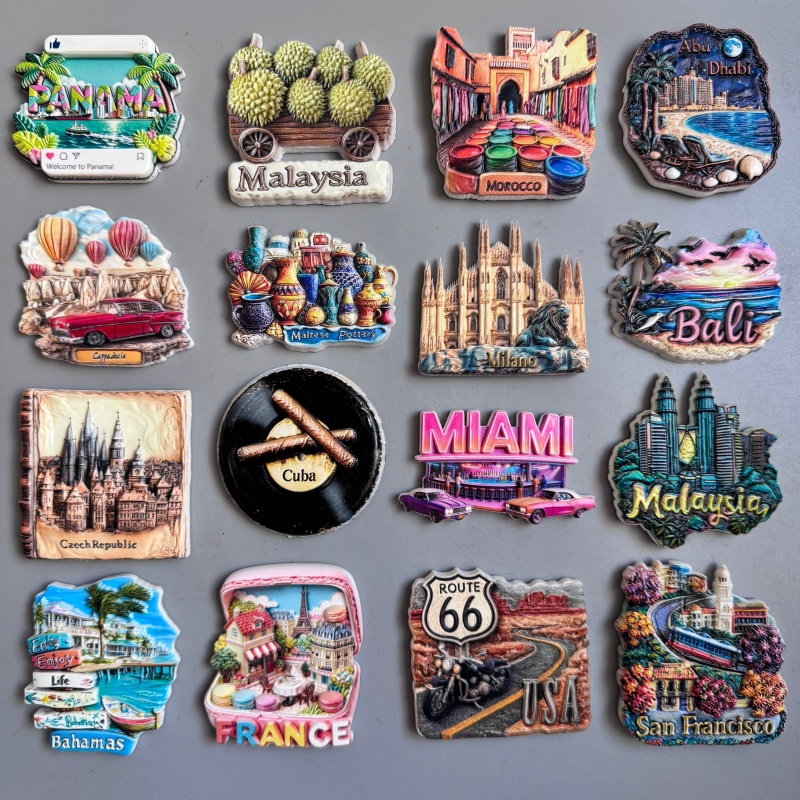 Fridge magnets Malta Malaysia  - Car Accessories Bali avaliação e preço