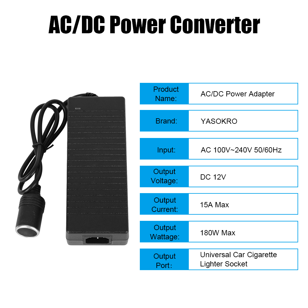 Cigarette Lighter Converter AC - Car Accessories Uk avaliação e preço