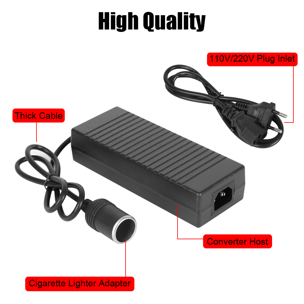 Cigarette Lighter Converter AC - Car Accessories Uk avaliação e preço
