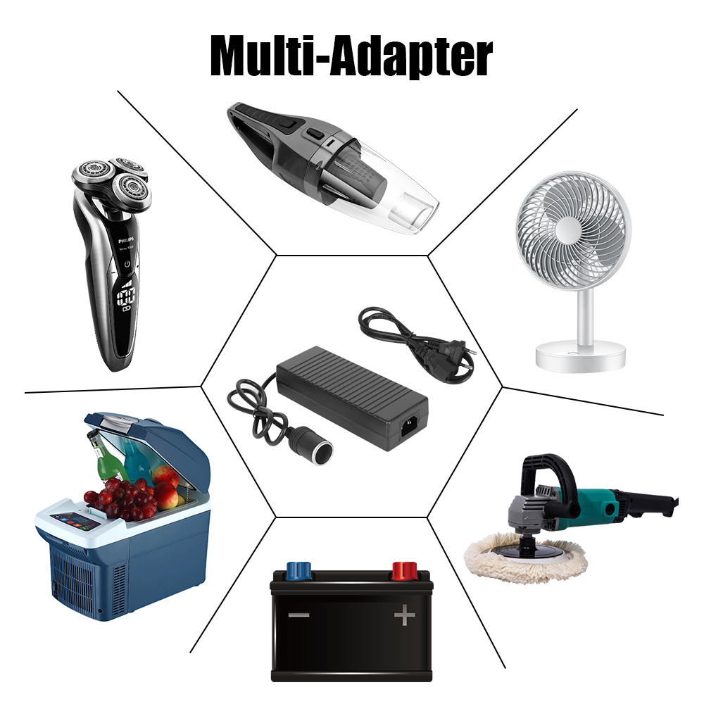 Cigarette Lighter Converter AC - Car Accessories Uk avaliação e preço