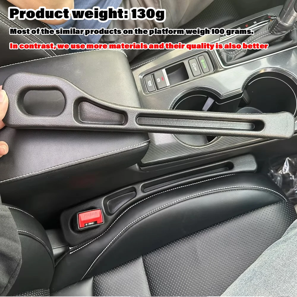 2Pcs Car Seat Gap Filler Organ - Car Accessories Tape avaliação e preço