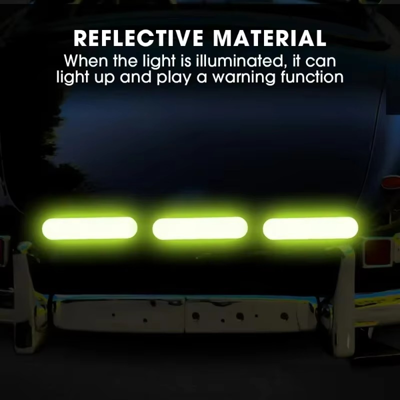 Reflective Stickers Helmet War - Car Accessories For Night Driving avaliação e preço