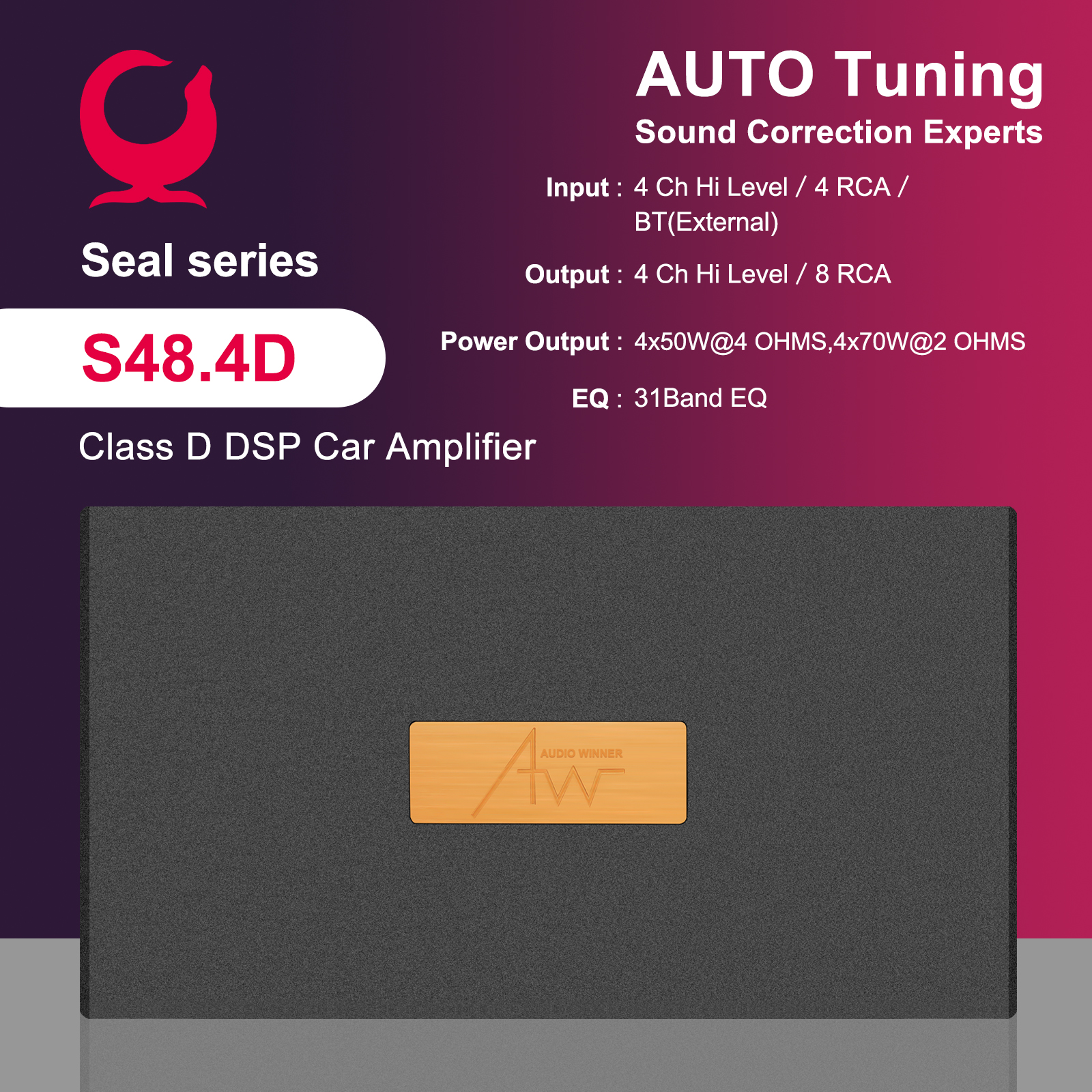 Hot Selling 10-16V Digital Equ - Car Accessories Sound System avaliação e preço
