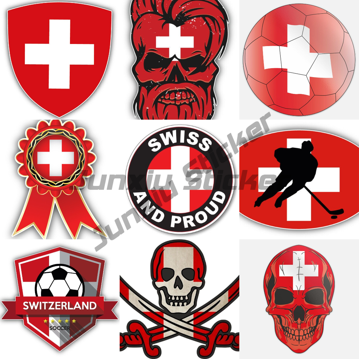 Swiss Alps Switzerland Flag St - Car Accessories Zurich avaliação e preço