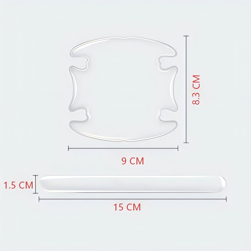 Car Door Handle Bowl Scratch T - Car Accessories Tape avaliação e preço