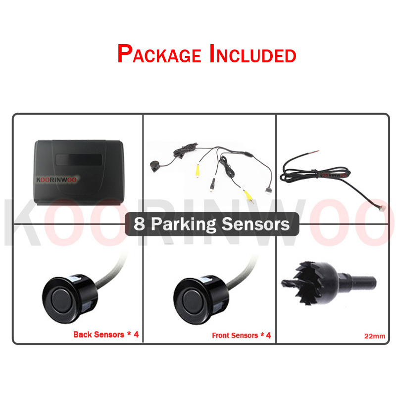 Koorinwoo AHD Parktronics For  - Car Accessories Near Me avaliação e preço