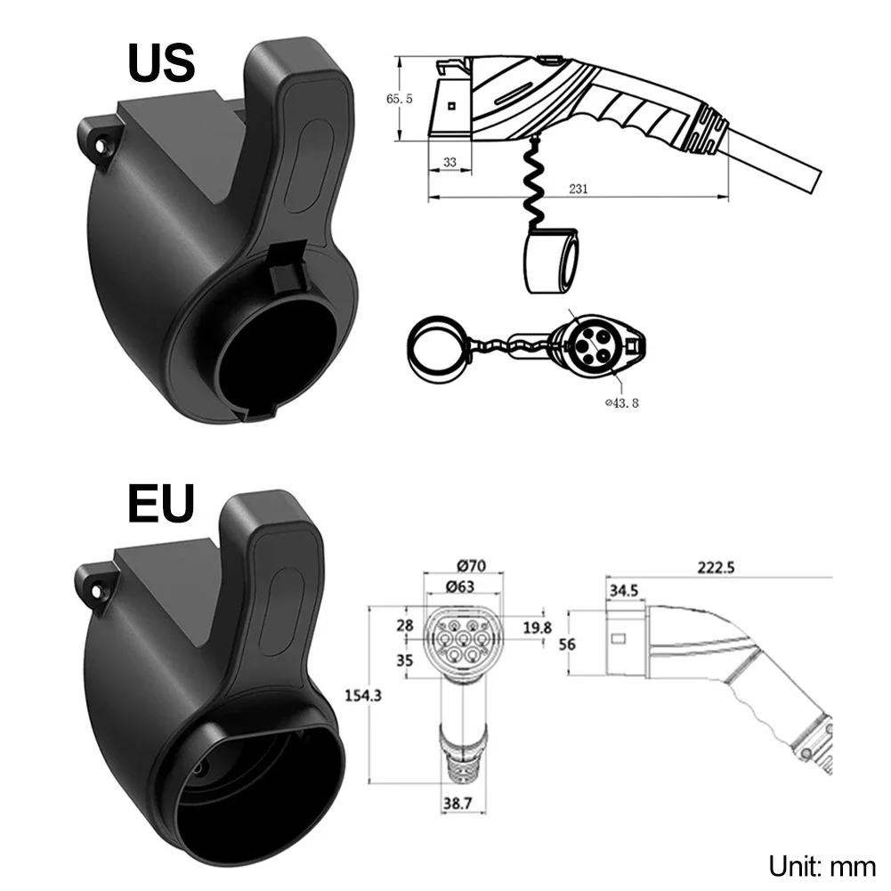Portable EV Charger Plug Holde - Car Cable Organizer avaliação e preço