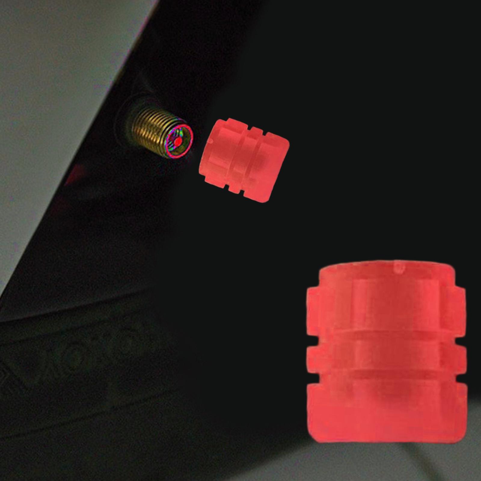 Fluorescent Tyre Valve Stem Ca - Car Accessories For Night Driving avaliação e preço