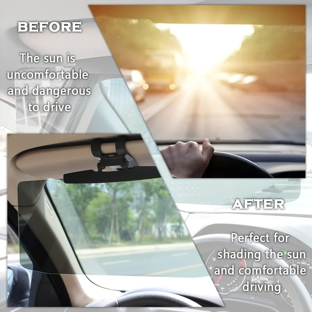 Universal Car Anti Glare Visor - Car Accessories For Night Driving avaliação e preço
