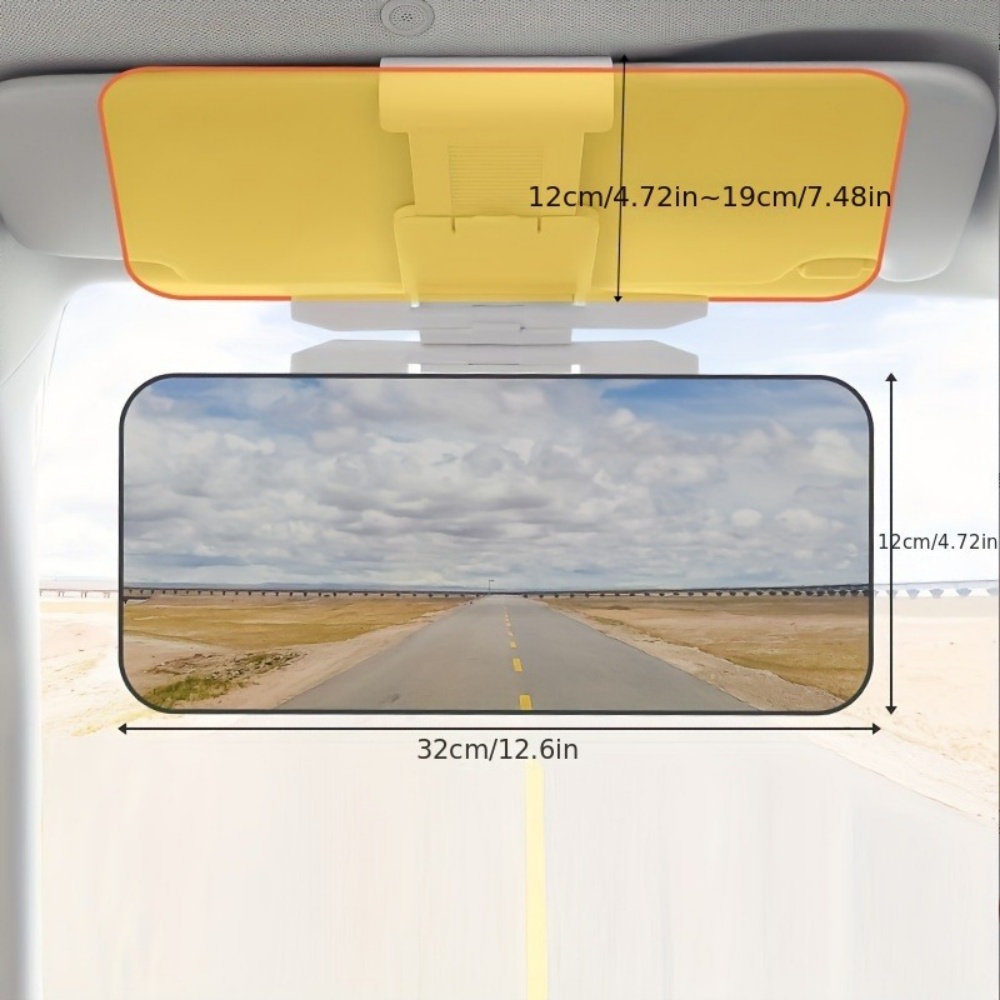 Universal Car Anti Glare Visor - Car Accessories For Night Driving avaliação e preço