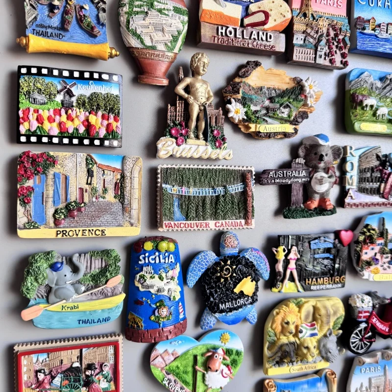 Fridge magnets world tourist s - Car Accessories Bali avaliação e preço