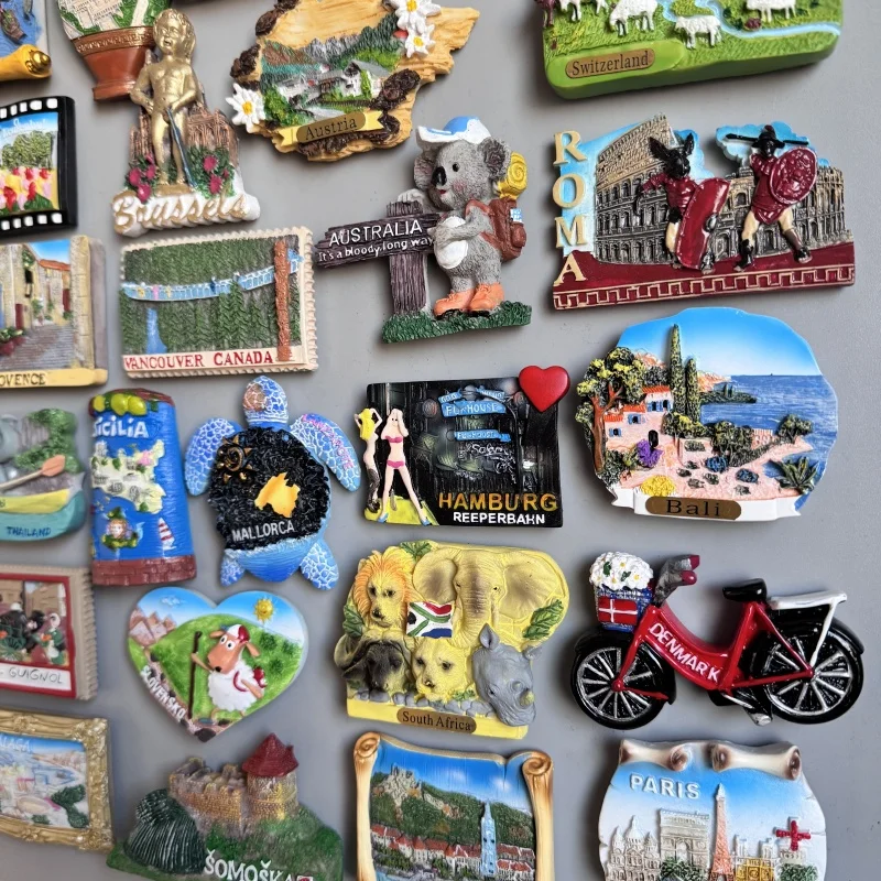 Fridge magnets world tourist s - Car Accessories Bali avaliação e preço