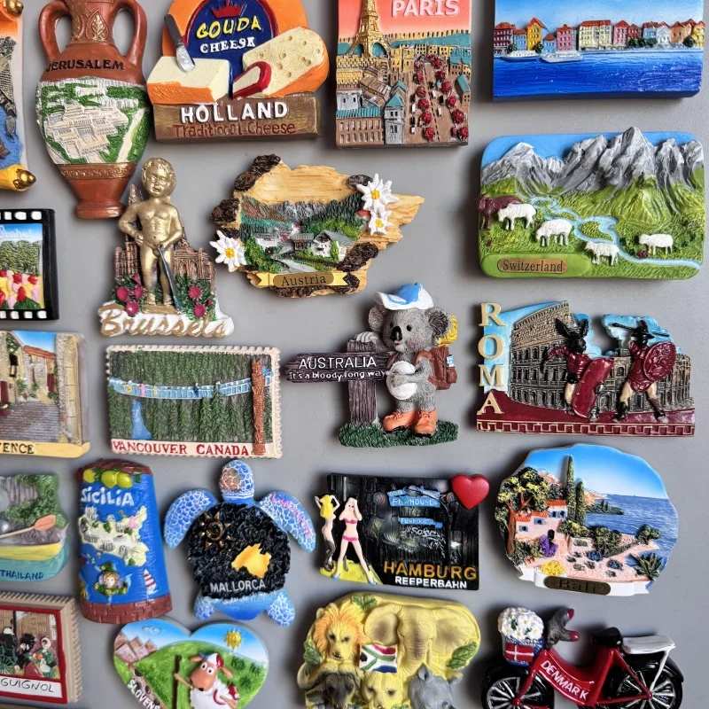 Fridge magnets world tourist s - Car Accessories Bali avaliação e preço