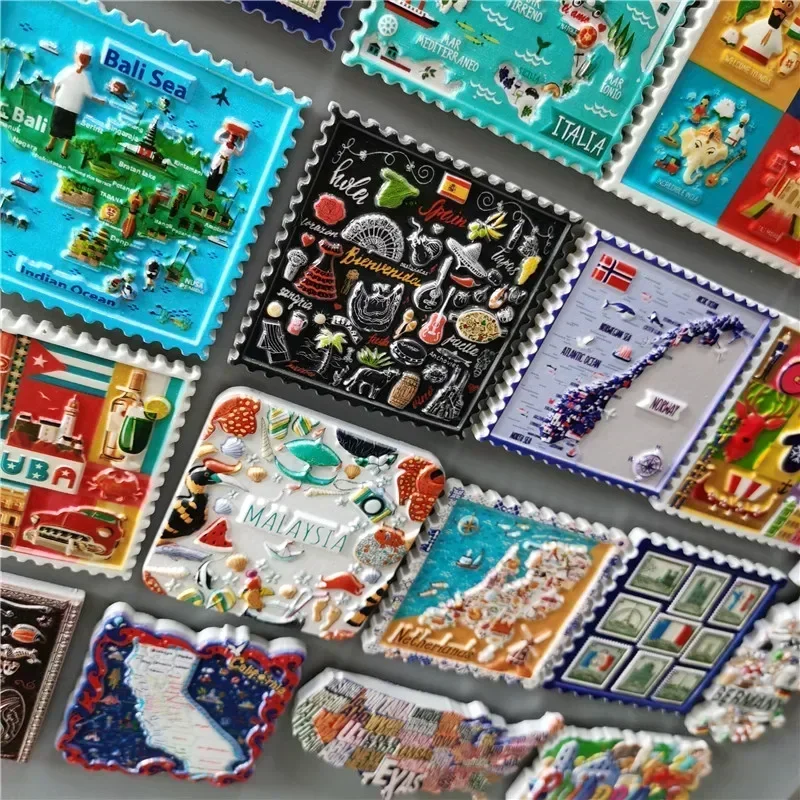 World Tourism Fridge Magnets J - Car Accessories Bali avaliação e preço
