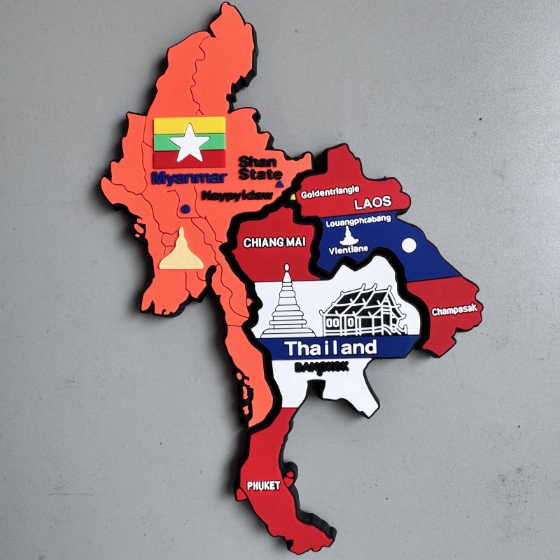 PVC Fridge Magnet Myanmar Thai - Car Accessories Bali avaliação e preço
