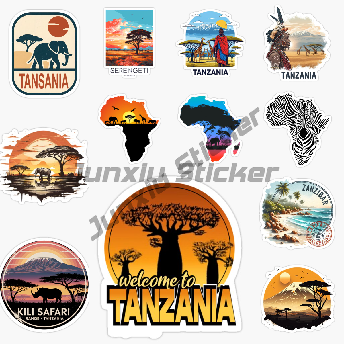 TANZANIA ZANZIBAR Flag Nationa - Car Accessories Zanzibar avaliação e preço