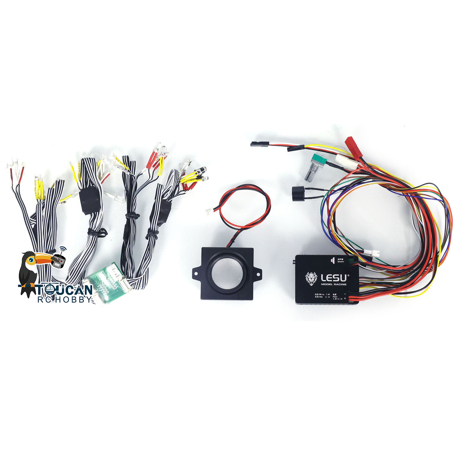 SALE LESU RC Parts Light Sound - Car Accessories Sound System avaliação e preço