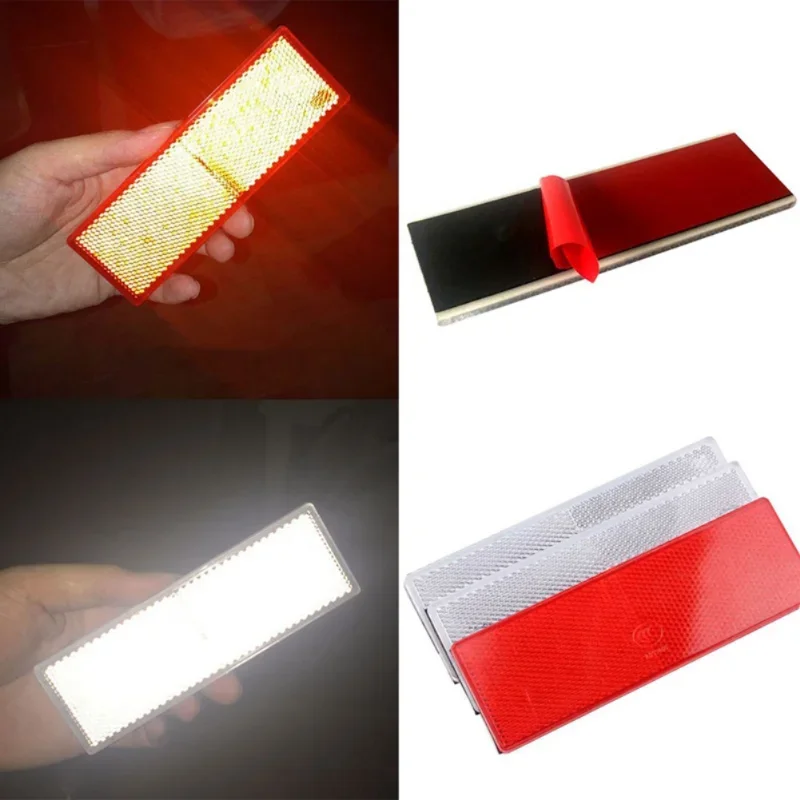 Rectangle Reflective Warning P - Car Accessories For Night Driving avaliação e preço