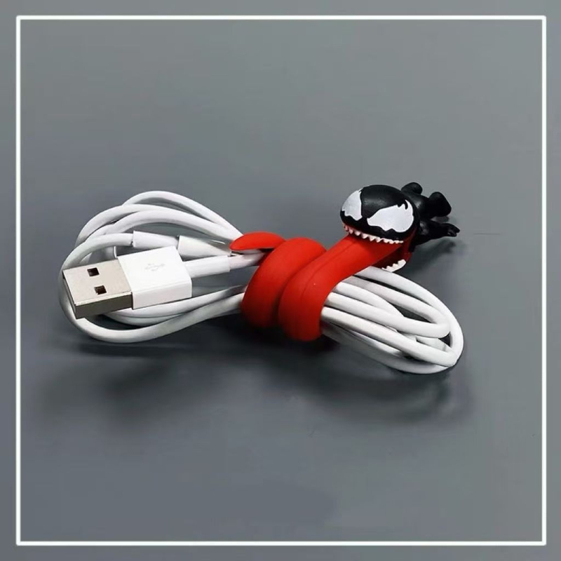Cute Venom USB Wired Data Cabl - Car Cable Organizer avaliação e preço