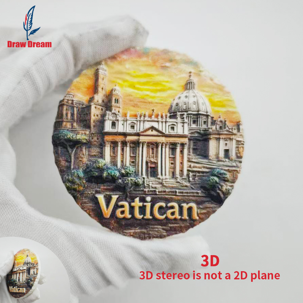 1Pc Vatican Creative 3D Emboss - Car Accessories Bali avaliação e preço