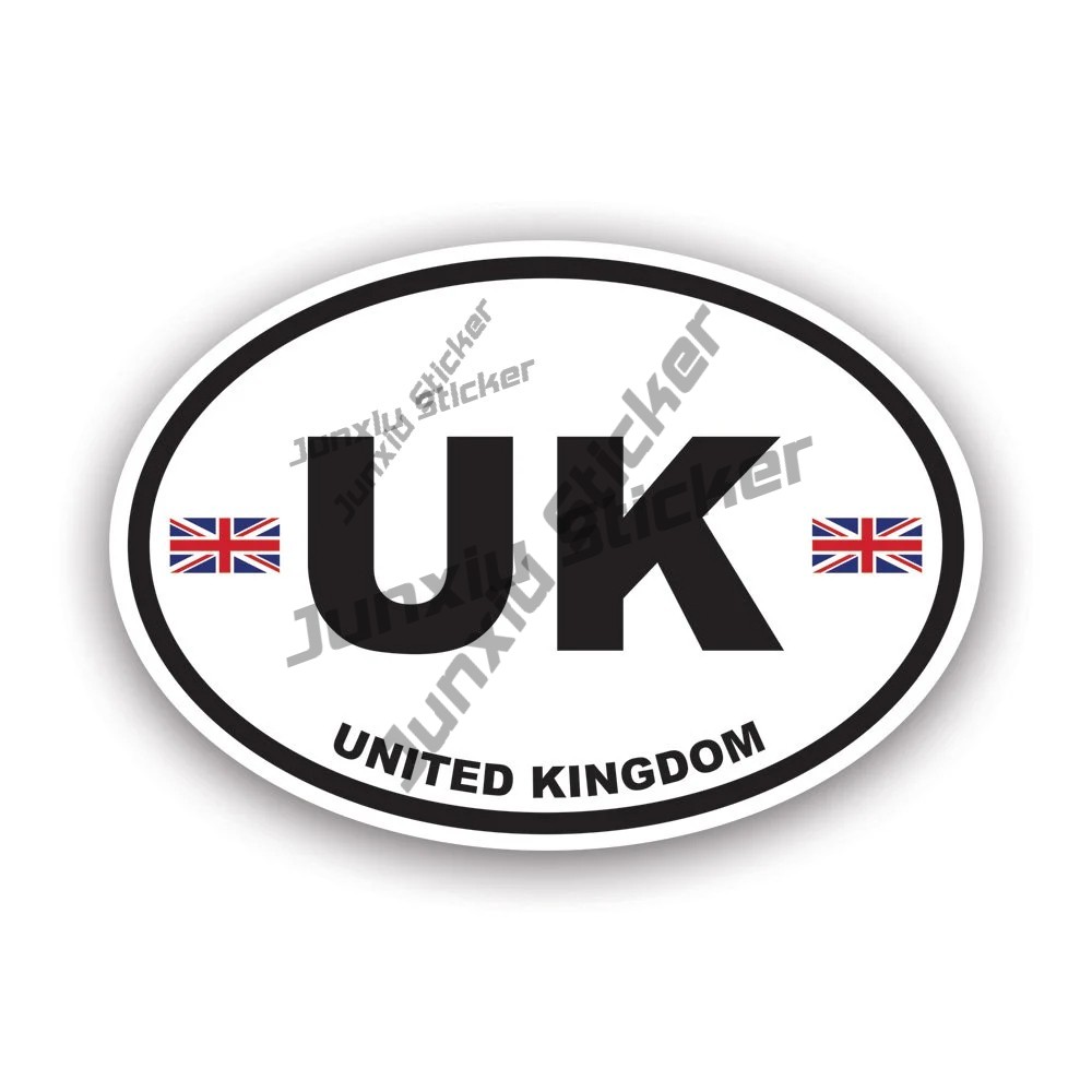 United Kingdom Oval Uk Sticker - Car Accessories Uk avaliação e preço