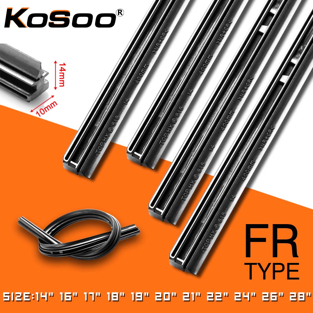 KOSOO 1PCS Car Wiper Blade Ins - Car Accessories Tape avaliação e preço