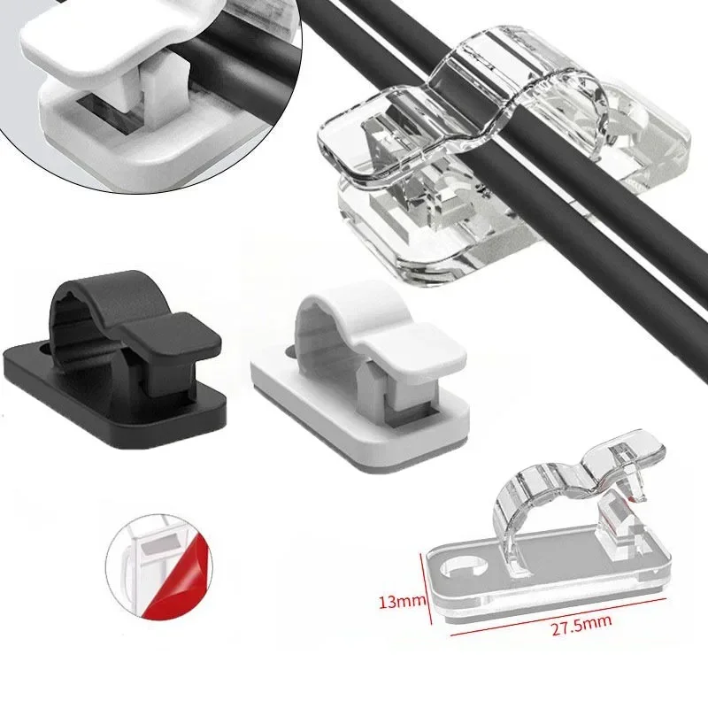 10/50Pcs Self Adhesive Cable C - Car Cable Organizer avaliação e preço