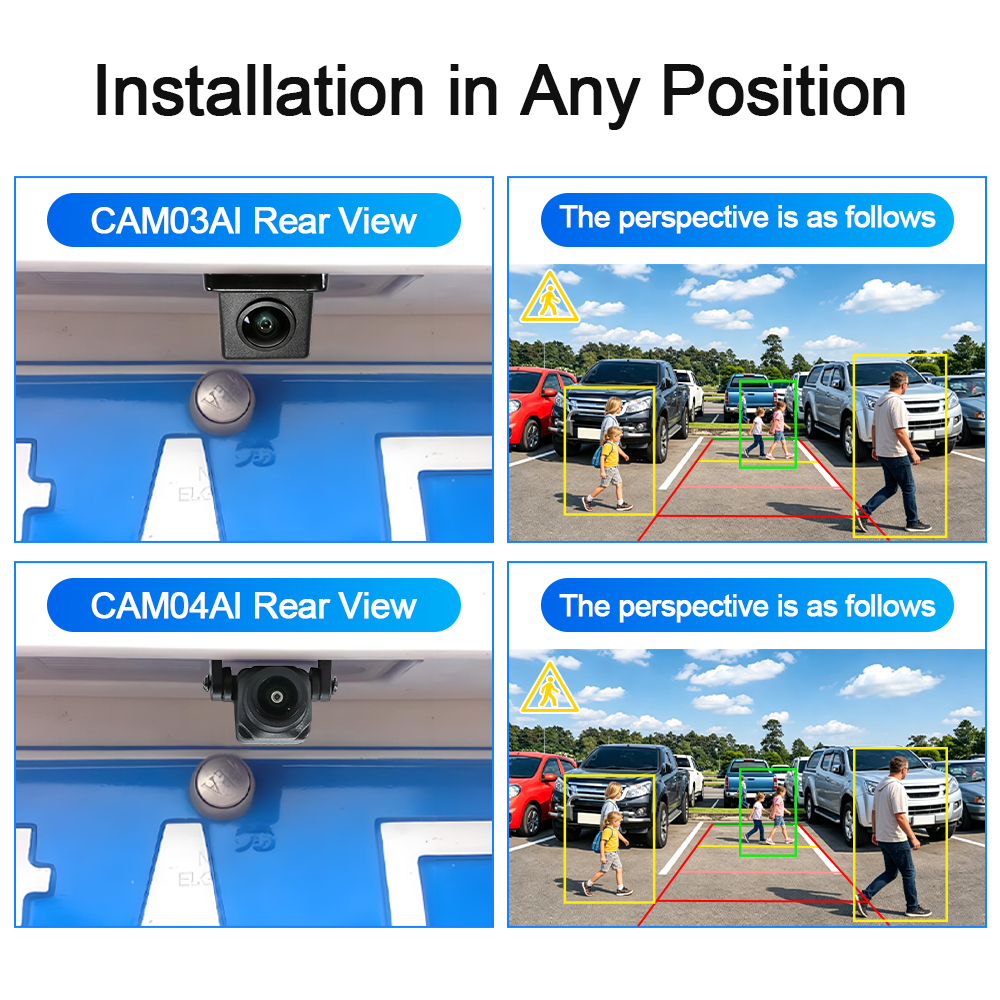 Carsanbo AI Smart Reverse Came - Car Accessories Sound System avaliação e preço
