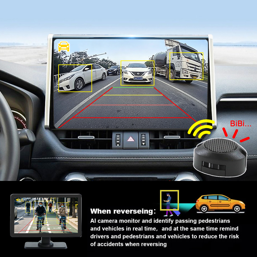 Carsanbo AI Smart Reverse Came - Car Accessories Sound System avaliação e preço