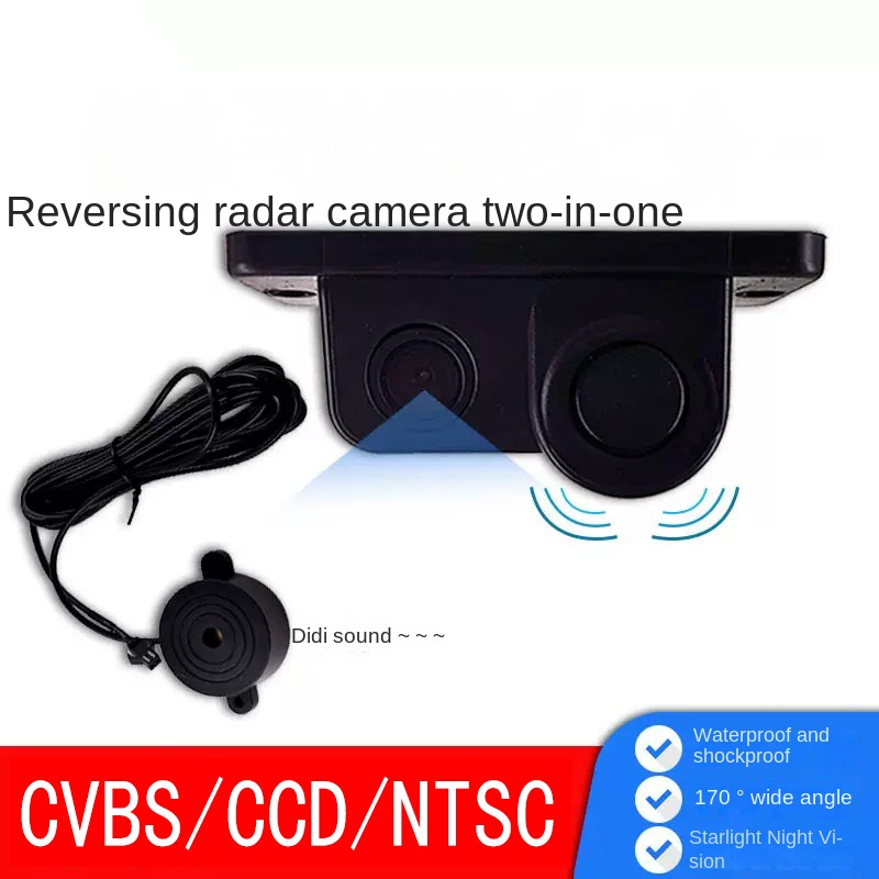 JISUIDA car 2-in-1 HD reversin - Car Accessories Sound System avaliação e preço